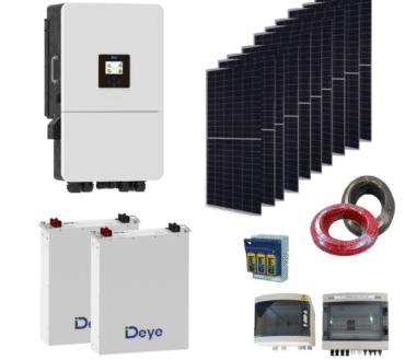 Deye 8kw Hybrid Kit with Deye 5.12kw Batteries