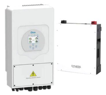 Deye 5kW Inverter & Battery Combo Deal – 1 X Deye 5kW Inverter & 1 X Dyness 5kW 100Ah 51.2V Lithium Ion Batteries