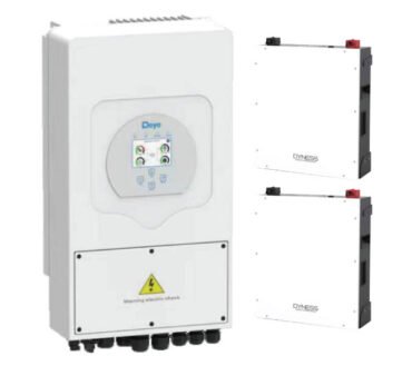 Deye 5kW Inverter & Battery Combo Deal – 1 X Deye 5kW Inverter & 2 X Dyness 5kW 100Ah 51.2V Lithium Ion Batteries