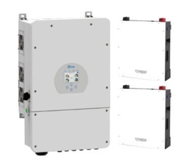 Deye 8kW Inverter & Battery Combo Deal – 1 X Deye 8kW Inverter & 2 X Dyness 5kW 100Ah 51.2V Lithium Ion Batteries