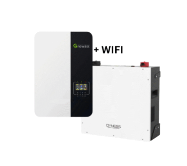 5KVA Growatt Hybrid Inverter (SNA5000) MPPT / Dyness 5.12kWh Lithium Battery Combo Kit