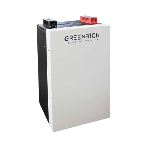 GREENRICH 4.96KWH WM5000 Wall Mounting Lithium LifePO4 Battery 1.5C - 96.6A / 7500W / 4954WH