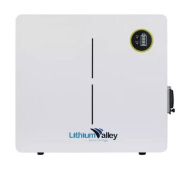 Lithium Valley 5.12kWh Wall Mounted Battery. 51.2V, 100AH