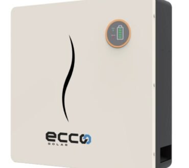 Ecco 51.2v 100ah 5.12 kWh Lithium Battery ELV51100 Wall-Mounted
