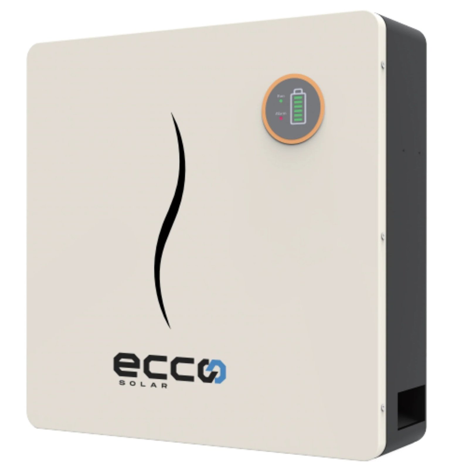 Ecco 51.2v 100ah 5.12 kWh Lithium Battery ELV51100 Wall-Mounted
