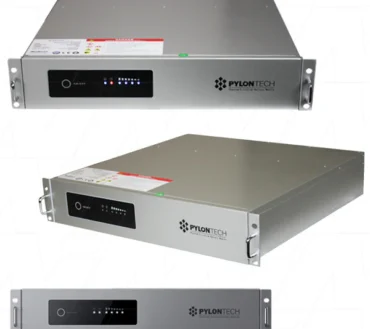 Pylontech LiFePO4 Battery 19" 48V 50Ah 2400Wh 15S2P Premium Look Rack Mount Metal Enclosure + Cables PHANTOM-S