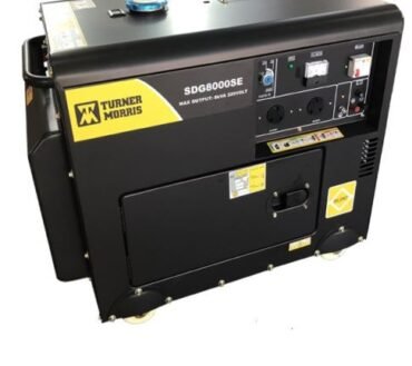 Turner & Morris Silent Diesel Generator – SDG8000SE 8KVA