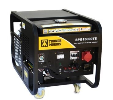Turner Morris 11.75Kva Non Silent Petrol Generator 220V Open Frame Single Phase
