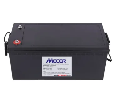 Mecer 12.8v 200Ah Lithium (LiFePo4) Battery