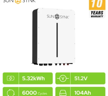 Sunsynk 5.3kWh G-Series Battery