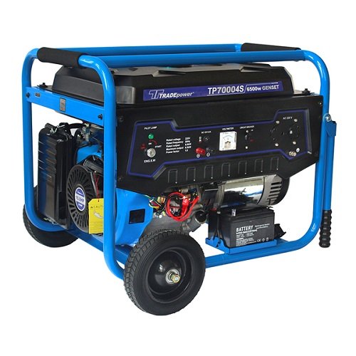 Trade Professional - TP 8000 4S - 7.5kW 16HP 9.4kVA Petrol Gen Set.