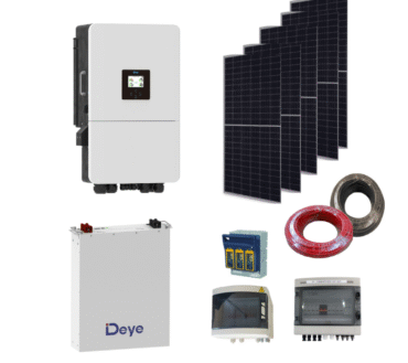 Deye 5kw Solar Kit with Deye battery 5.12kw Storage