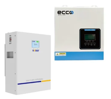 ECCO Hybrid Inverter and Battery Combo 3.5kva / 3500w Mppt SVOLT 24V 106Ah 2.71 kWh A-Grade Lithium Battery
