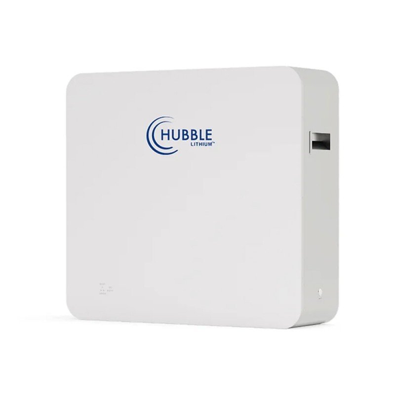 Hubble Lithium AM-10+ PLUS 10kWh 51.2V LifePO4 Battery - 10 Year UNLIMITED Cycles Warranty- with CLOUDLINK