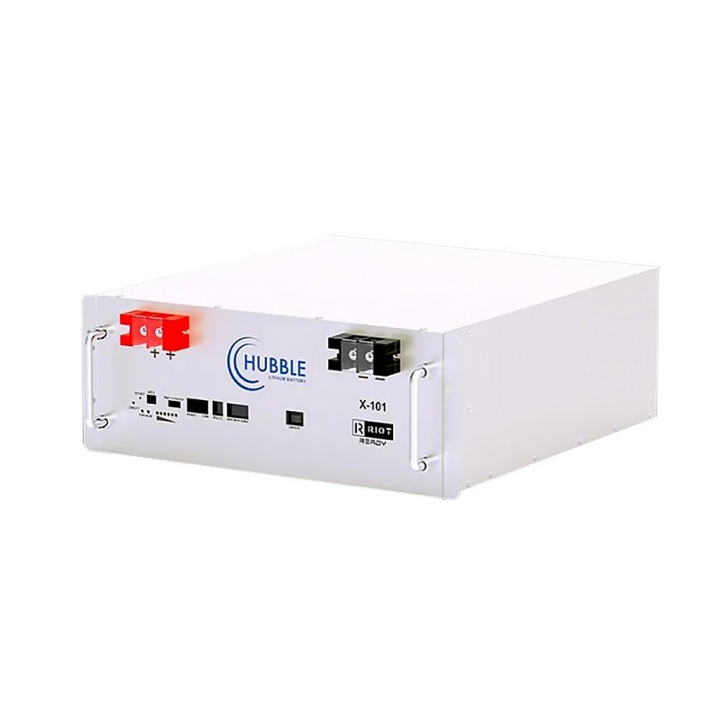 Hubble X-101 51V 5.5kW Lithium Li-Ion Battery - Warranty - 10 Years / 3000 Cycles