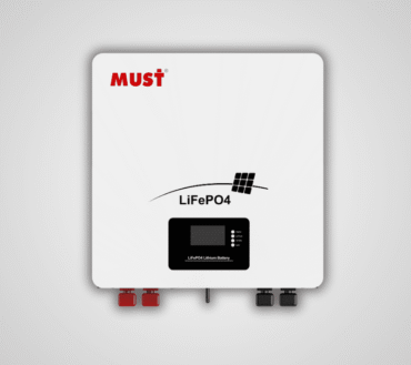 MUST 2.56KWH 100AH LITHIUM 24V BATT + IN BUILT WIFI