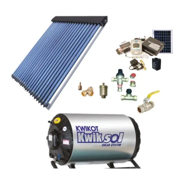 200L Complete Indirect Pumped Split System Solar Water Heating Kit