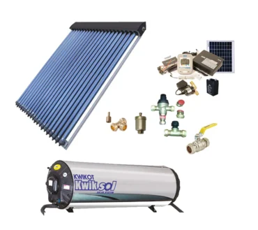 300L Complete Indirect Pumped Split System Solar Water Heating Kit
