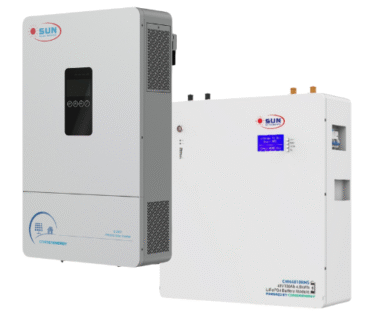 Sun Backup System – 5kw inverter and 4.8KWH Lithium Battery Combo